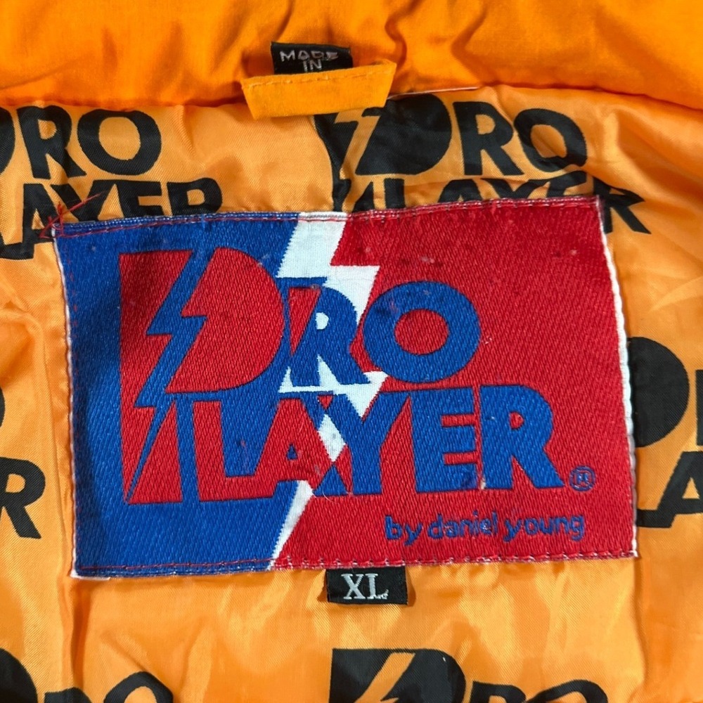 Pro Player University of Tennessee Puffer Jacket Mens XL Orange Vols Colorblock - Picture 12 of 14